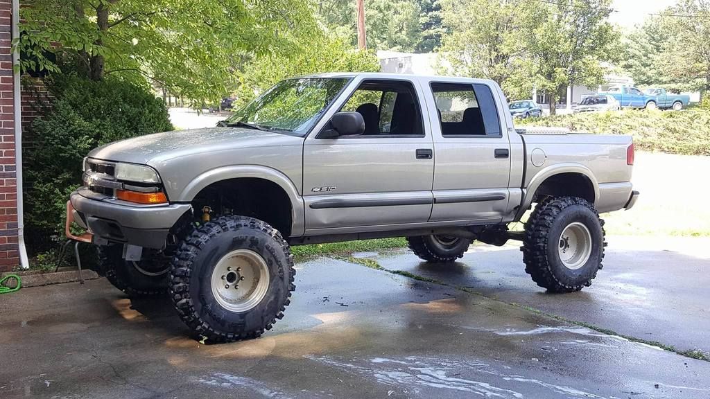 04 s10 crew cab with solid axle swap in progress S10 Forum