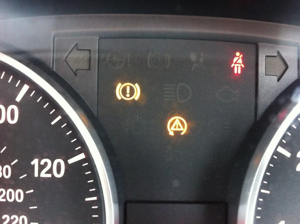 Bmw x5 dash warning lights