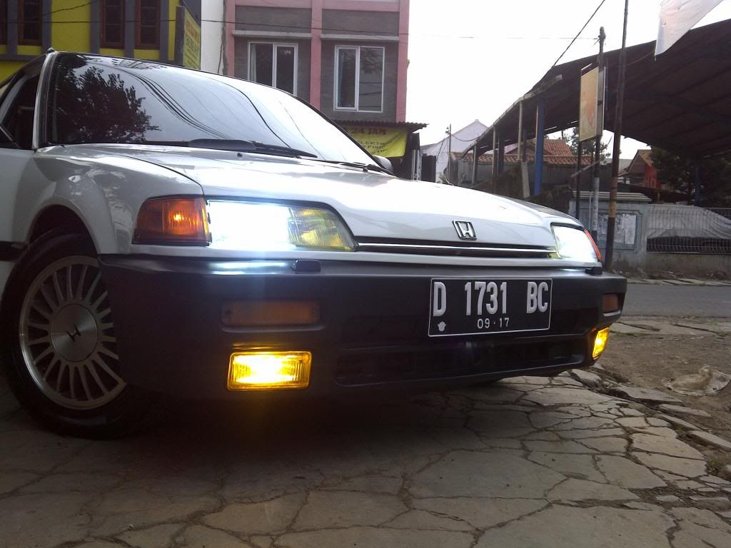 Jual Honda Civic LX 89 Putih Bersih Manis Menggoda