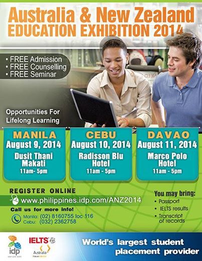 Anstralia & New Zealand Education Exhibition 2014 Anstralia & New Zealand Education Exhibition 2014