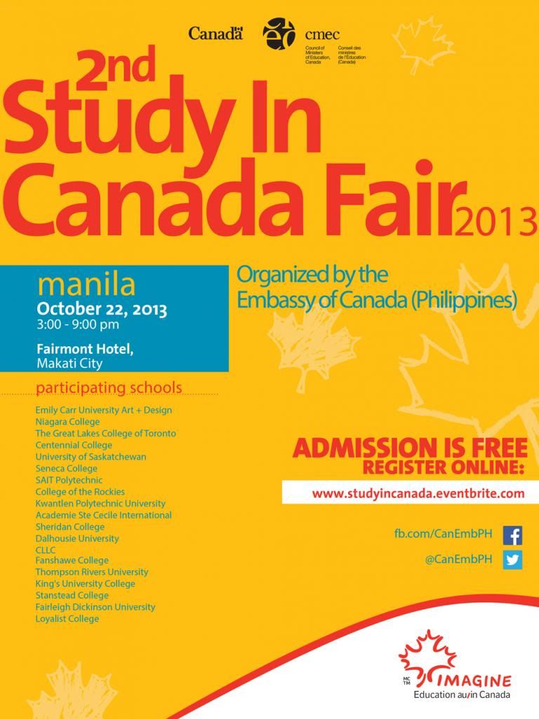 2nd Study in Canada Fair 2nd Study in Canada Fair