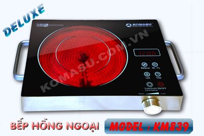 Bếp hồng ngoại Komasu KM839-Deluxe