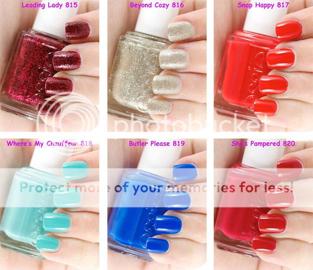 Essie 2012 Winter Collection Leading Lady Pick Up Any 2 Colors Full