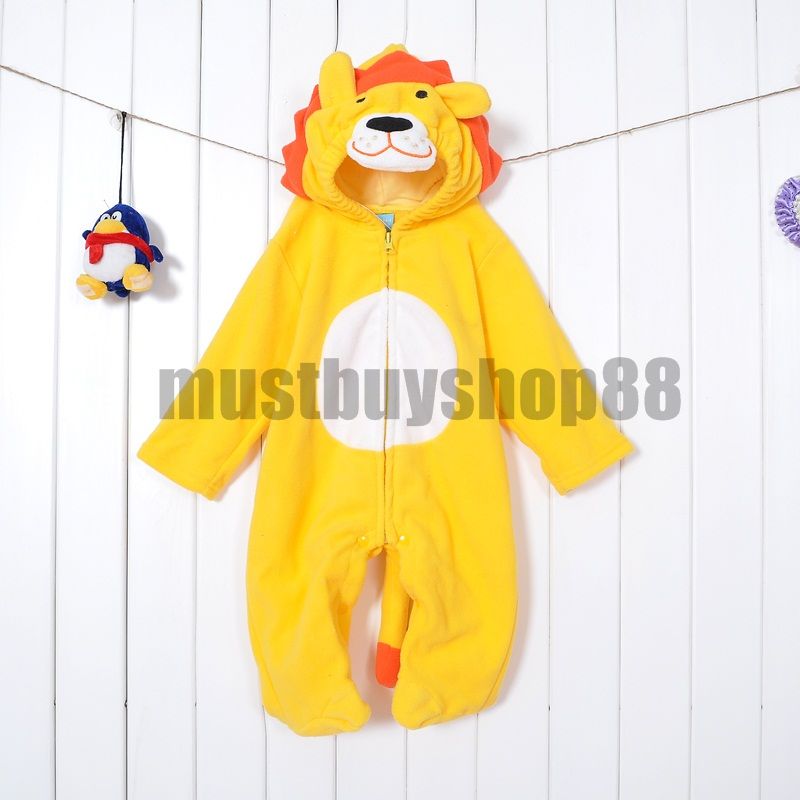 Winter Baby Toddler Animals Costume Romper Outfits 3 24 Months